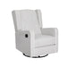 Recliner Armchair 360â° Swivel Grey Fabric