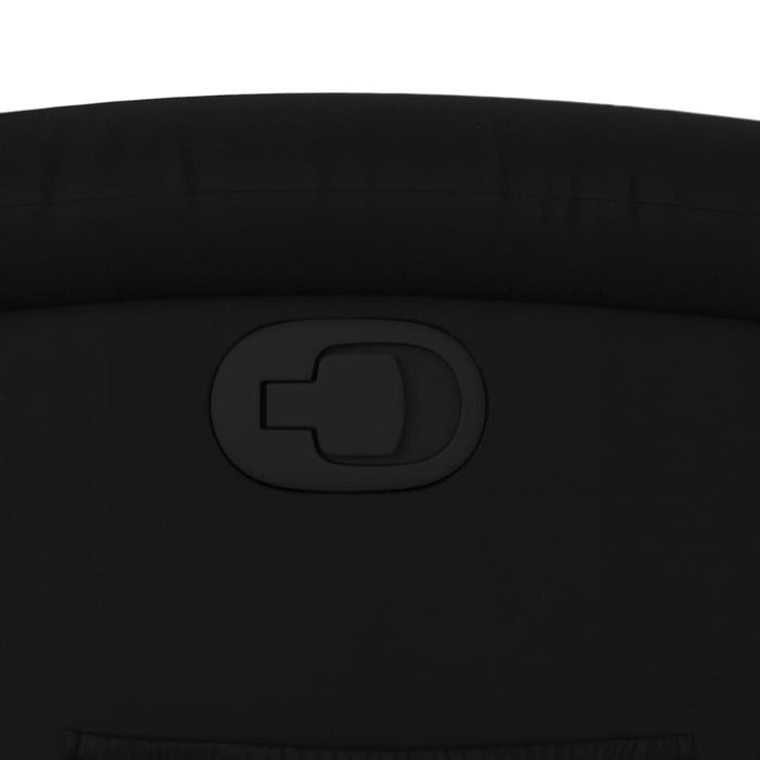 Recliner Chair Black Faux Leather Txbpnkl