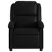 Recliner Chair Black Faux Leather Txbpnkl