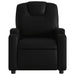 Recliner Chair Black Faux Leather Txbppab