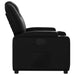 Recliner Chair Black Faux Leather Txbppab