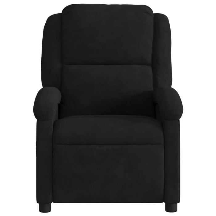 Recliner Chair Black Velvet Txbpakt