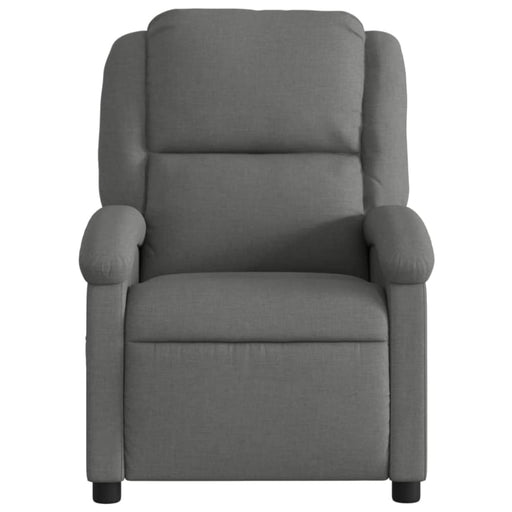Recliner Chair Dark Grey Fabric Txbpaot