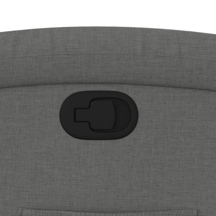 Recliner Chair Dark Grey Fabric Txbpaot