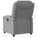 Recliner Chair Dark Grey Fabric Txbpaot