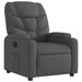 Recliner Chair Dark Grey Fabric Txbplbk