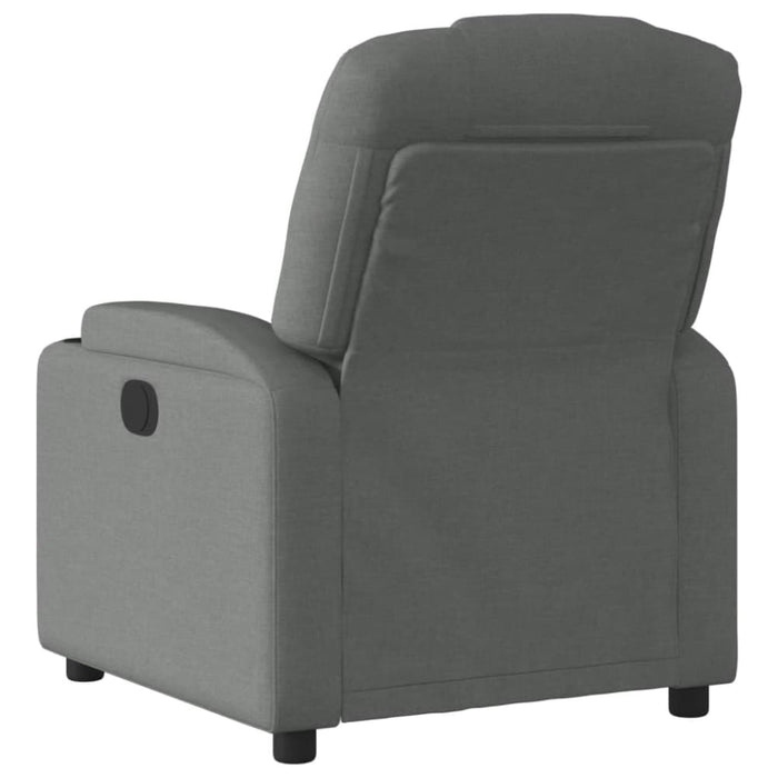 Recliner Chair Dark Grey Fabric Txbppbk