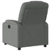 Recliner Chair Dark Grey Fabric Txbppbk