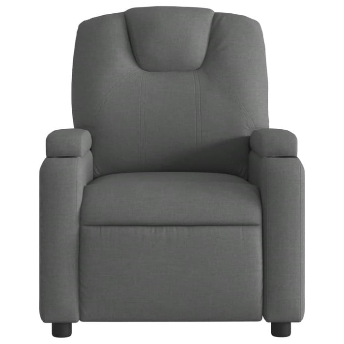 Recliner Chair Dark Grey Fabric Txbppbk