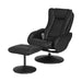 Recliner Chair Electric Heated Massage Chairs Faux Leather