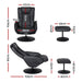 Recliner Chair Electric Heated Massage Chairs Faux Leather