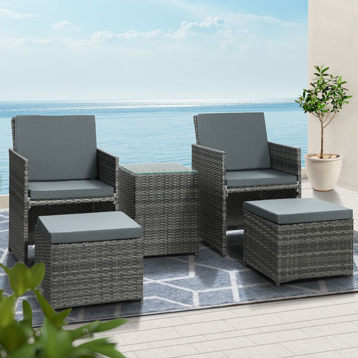 Recliner Chairs Sun Lounge Wicker Lounger Outdoor Furniture