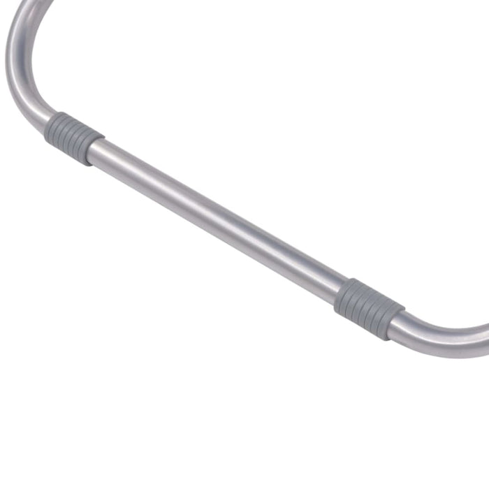 Reclining Deck Chairs 2 Pcs Steel Black Axktl