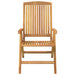 Reclining Garden Chair 2 Pcs Solid Wood Teak Tlxlll