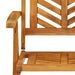 Reclining Garden Chairs 2 Pcs Solid Wood Acacia Tlxxto