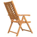 Reclining Garden Chairs 2 Pcs Solid Wood Acacia Tlxxto