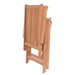 Reclining Garden Chairs 4 Pcs Solid Teak Wood Tblppxp