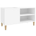 Record Cabinet White 84.5x38x48 Cm Engineered Wood Ntokao