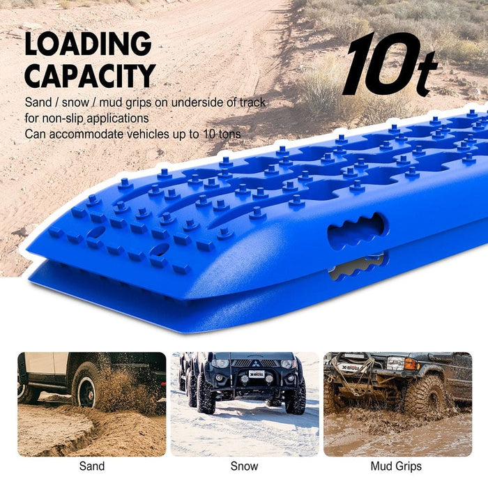 4x4 Recovery Tracks 10t 2 Pairs/ Sand Tracks/ Mud Mounting