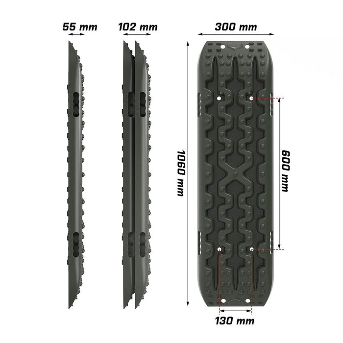 Recovery Tracks Boards 4x4 4wd 10t 2pcs Offroad Vehicle