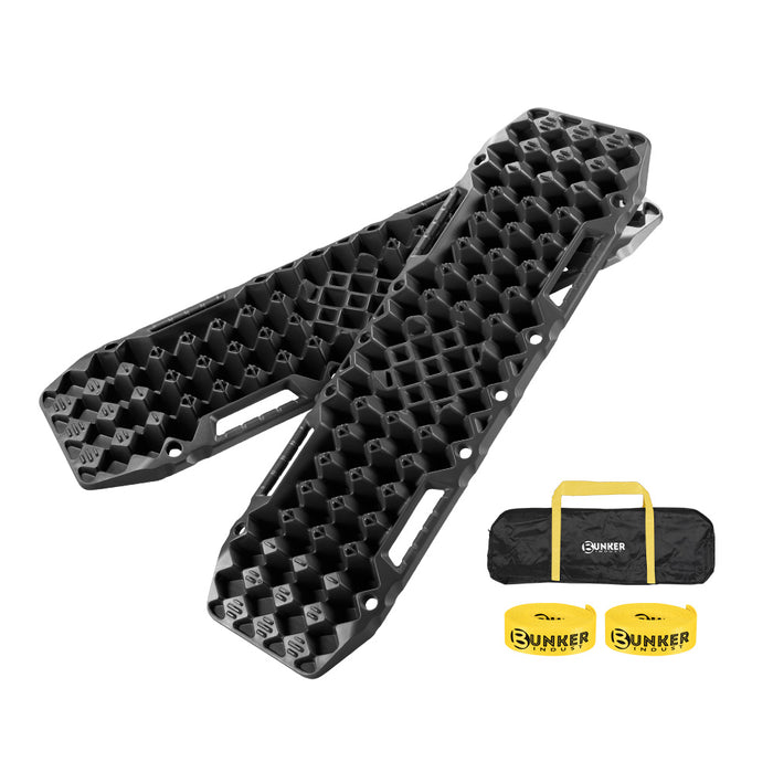 4Wd Recovery Tracks / W Mounting Pins Jack Base Bag Snow Boards 4X4