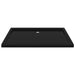 Rectangular Abs Shower Base Tray Black 70x100 Cm Oankop