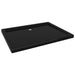 Rectangular Abs Shower Base Tray Black 70x90 Cm Oankoo