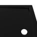 Rectangular Abs Shower Base Tray Black 70x90 Cm Oankoo