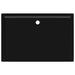 Rectangular Abs Shower Base Tray Black 80x120 Cm Oankok