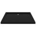 Rectangular Abs Shower Base Tray Black 80x90 Cm Oankoi