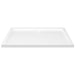 Rectangular Abs Shower Base Tray White 70x100 Cm Oankbl