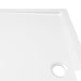 Rectangular Abs Shower Base Tray White 70x120 Cm Oankbp