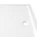 Rectangular Abs Shower Base Tray White 80x110 Cm Oankbk
