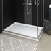 Rectangular Abs Shower Base Tray White 80x120 Cm Oankob