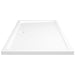 Rectangular Abs Shower Base Tray White 80x120 Cm Oankob