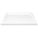 Rectangular Abs Shower Base Tray White 80x90 Cm Oankbn