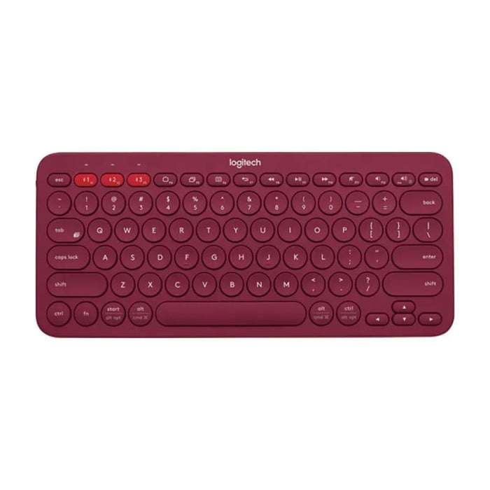 Red Wireless Tooth Keyboard For Tablets And Ipads
