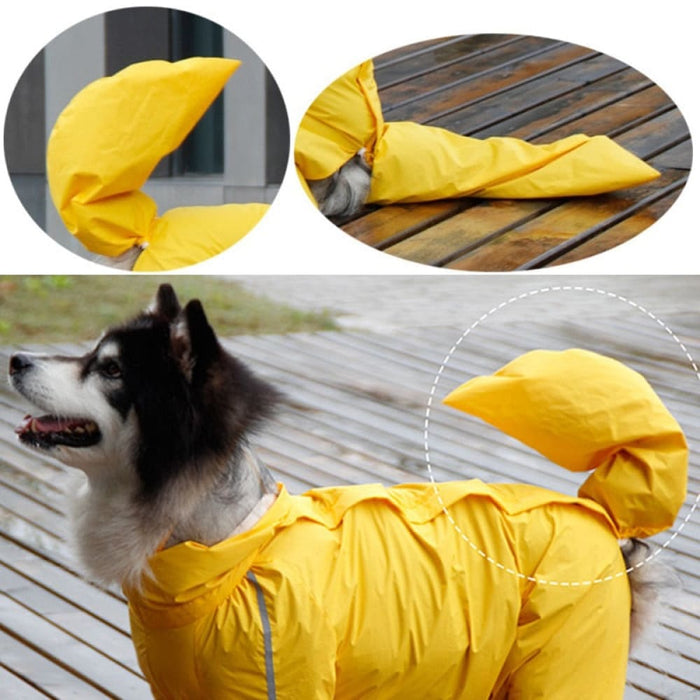 Reflective Raincoat for Dogs