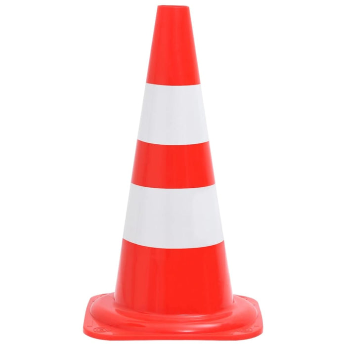 Reflective Traffic Cones 20 Pcs Red And White 50 Cm Opbkai