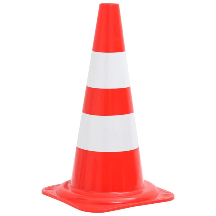 Reflective Traffic Cones 20 Pcs Red And White 50 Cm Opbkai