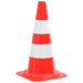 Reflective Traffic Cones 20 Pcs Red And White 50 Cm Opbkai