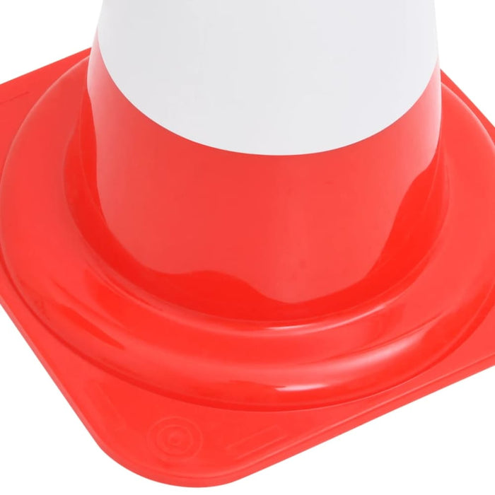 Reflective Traffic Cones 20 Pcs Red And White 50 Cm Opbkai