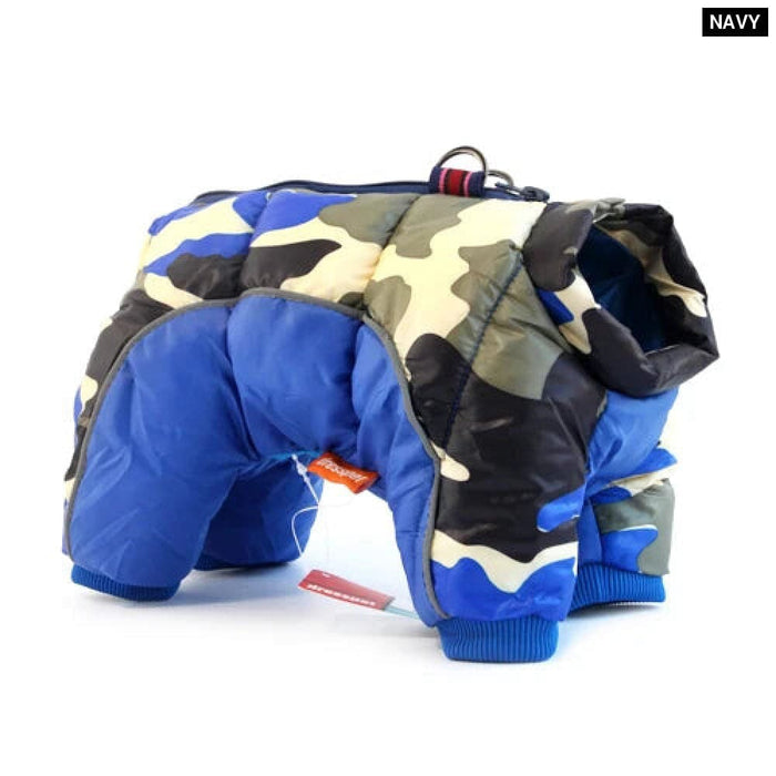 Reflective Winter Dog Coat for Small Breeds