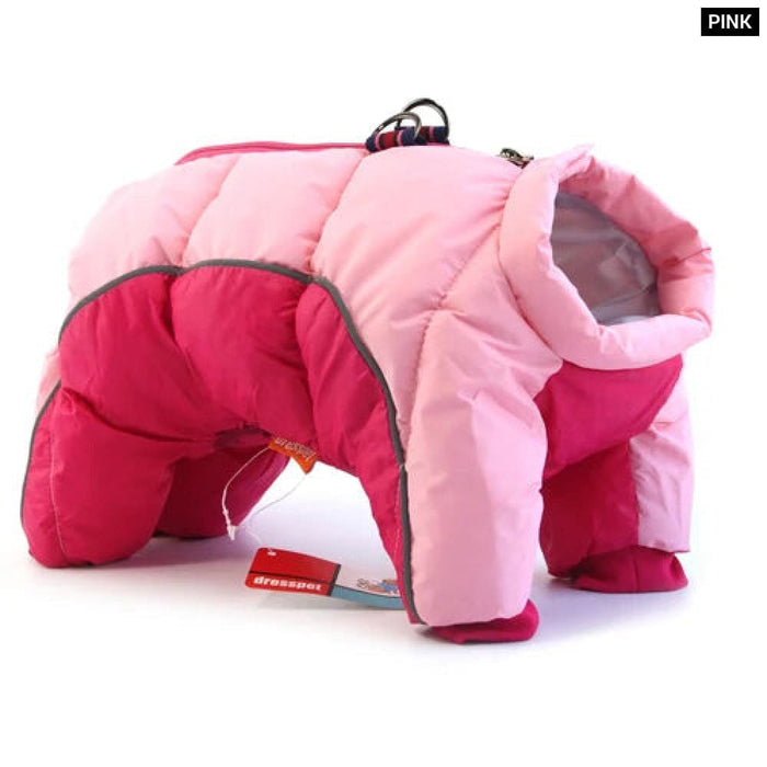 Reflective Winter Dog Coat for Small Breeds