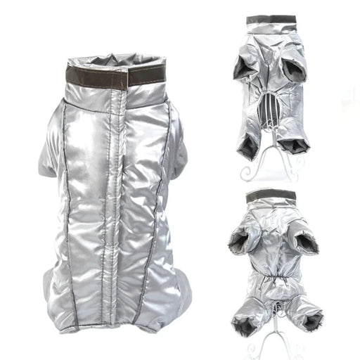 Reflective Winter Dog Jacket For Small Breeds