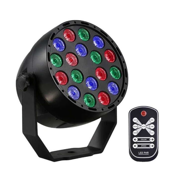 Remote 18 Leds Dmx Rgb Mini Led Stage Par Lighting Effect