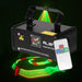 Remote 3d 250mw Rgy Dmx512 Laser Scanner Projector Light Dj