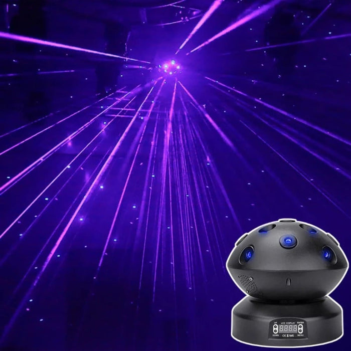 Remote Dmx Blue Laser Beam Moving Head Red Sky Star Moon