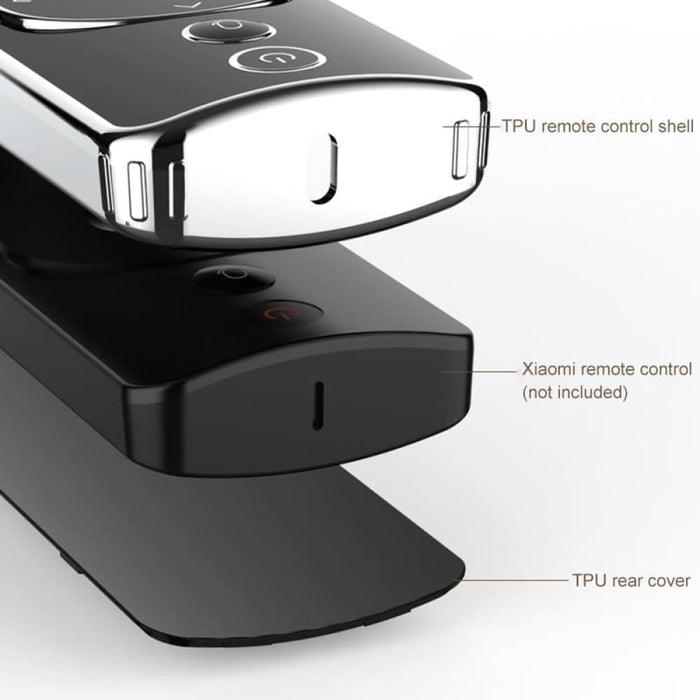 Remote Control Tpu Protective Case For Xiaomi Double Button