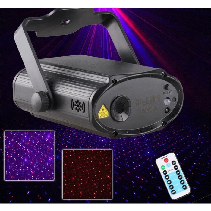 Remote Rb Star Dots Dj Disco Party Laser Projector Holiday